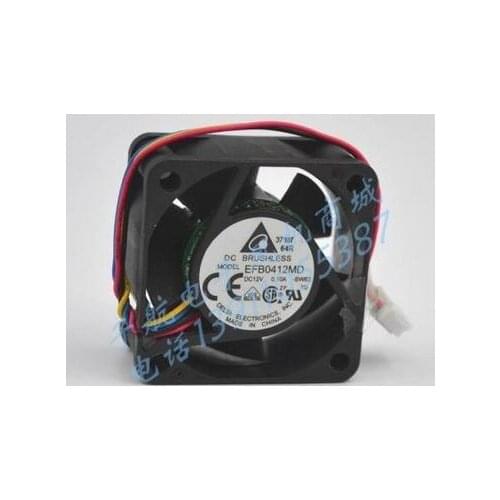 EFB0412MD 4020 DC 12V 0.1A 4-wire Temperature Control Cooling Fan