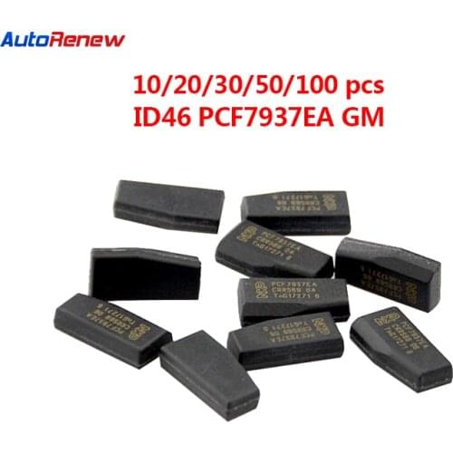 OkeyTech Original Transponder Chip PCF7937EA PCF7937 7937 Carbon Chip Auto Transponder Car Key Chip for GM
