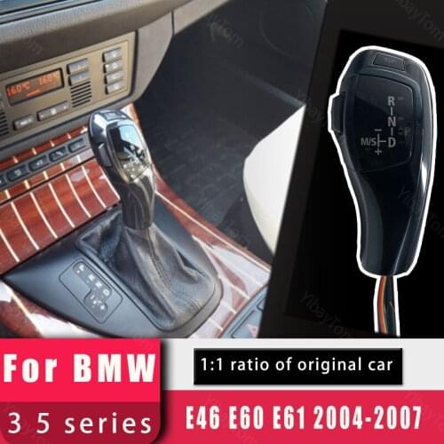 Pre-facelift Replacement Facelifted Modified Accessories Carbon Fiber Pattern for BMW 3 5 Series E46 E60 E61 2004-2007 LHD