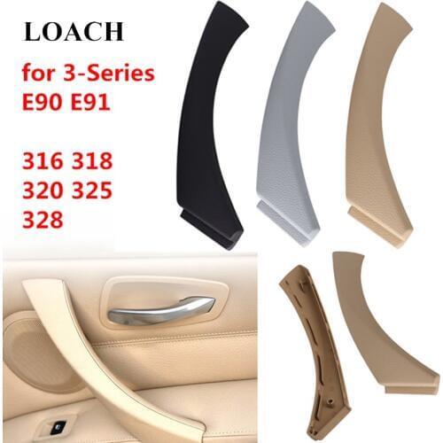 Car Interior Door Handles for BMW 3 Series E90 E91 328 325 320 318 316 Inner Doors Panel Handle Bar Pull Trim Cover Left Right