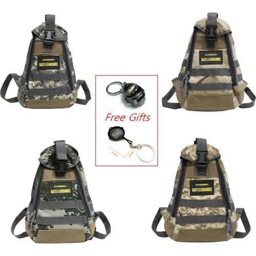 PUBG Cosplay Bag Level 3 Backpack Canvas Bags Adult Outdoor Travel Kids Student Cosplay Props PLAYERUNKNOWNS BATTLEGROUNDS Gift