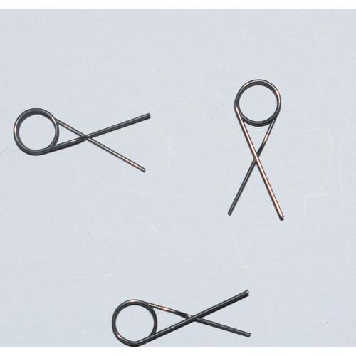 10/100pcs 0.5*6*1.6*18 toy spring/return spring/torsion spring/diy toy accessories/technology model parts baby toys