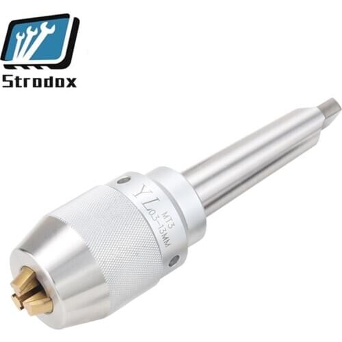 High precison CNC lathe Mo type integrated self-tightening drill chuck APU13 / 16 self-locking Integrated keyless self tight