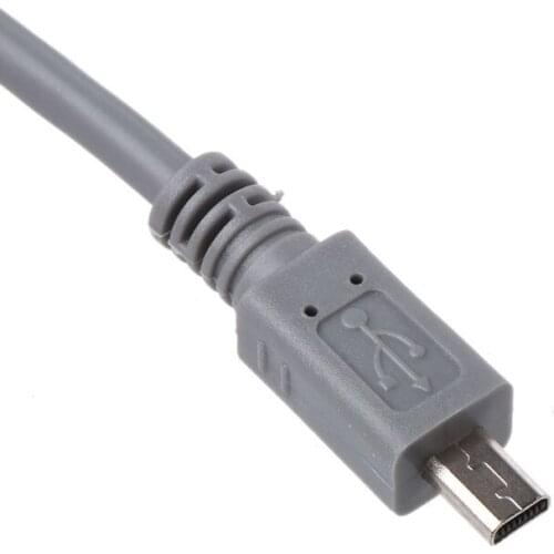 1m USB to Mini 8 Pin Connector USB Charge Cable Cord for nikon for canon for sony Digital Camera 45BA