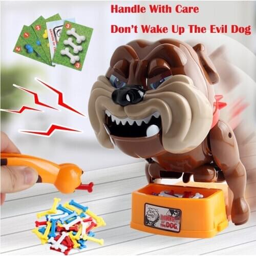 1Set Parent-child game toys educational Creative Tricky Evil Dog biting your finger good growing/learning gifts for children