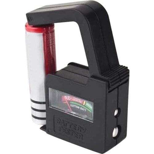 1pc Portable Handheld Design Cell Battery Checker Universal Button Battery Volt Tester For Aa/aaa/c/d/18650/9v/1.5v Sizes#dp4