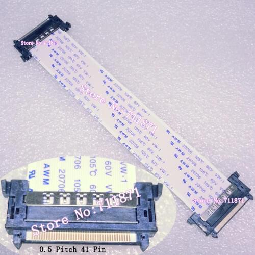 20cm 0.5 Pitch UltraHD TV 41P Screen Cable Line Pitch 0.5 41 Pin Ultra HDTV Flexible Flat Cable 41Pin 4K HDTV Screen Line Cable