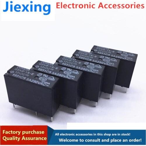 3 pieces of G5NB-1A-E- 5VDC 12VDC 24VDC 5A Omron relay instead of Hongfa HF46F series