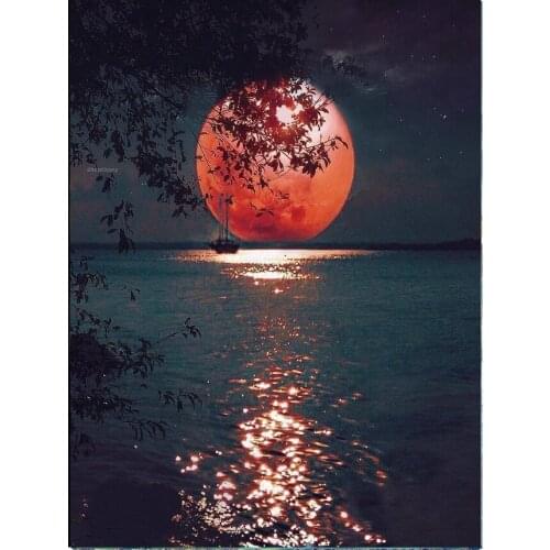 5d Diamond Painting Diy Landscape Imitation Cross Stitch Set Can Be Customized Crafts Round Full Diamond Home Decoration