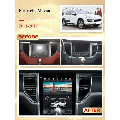 64GB Tesla Multimedia Android 9 Player Car Radio Stereo For Porsche Macan 2011 2012 2013 2014 2015 2016 Video Receiver Head Unit