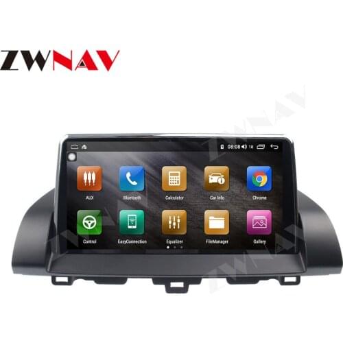 Android 10.0 Carplay 6+128G For Honda Accord 10 2018+ Car GPS Navigation Multimedia Player Head Unit Radio Tape Recorder Stereo