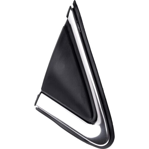 Car Exterior Right Side Rearview Mirror Triangle Plate Trim Decor Fit For Nissan Sentra 2013 2014 2015
