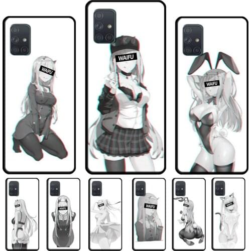 Darling in the FranXX Zero Two Waifu Phone Case For Samsung Galaxy A52 A12 A32 A72 A20e A21S A20S A50 A70 A11 A31 A41 A51 A71
