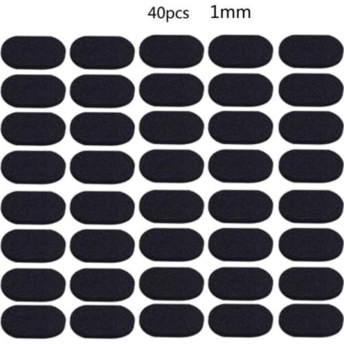 40Pcs Soft Foam Nose Pads Self Adhesive Eyeglass EVA Nose Pads Anti-Slip Glasses No Makeup Nose Pads Eyeglasses Nosepads H9ED