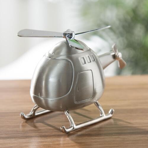 Home Decor Kids Gift Bank Account Jar Currency Box Penny Container Helicopter Jump-offer