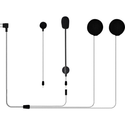 Fodsports M1-S Plus Intercom Headset Earphone with Microphone for M1-S Plus Motorcycle Helmet Bluetooth Headset Intercom