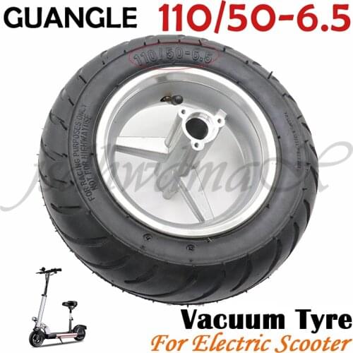 GUANGLE 100-50-6.5 tire 110/50-6.5 tire Front rear Tyre for Gas Electric Scooter 47cc/49cc 2 stoke air cooled Mini pocket bike