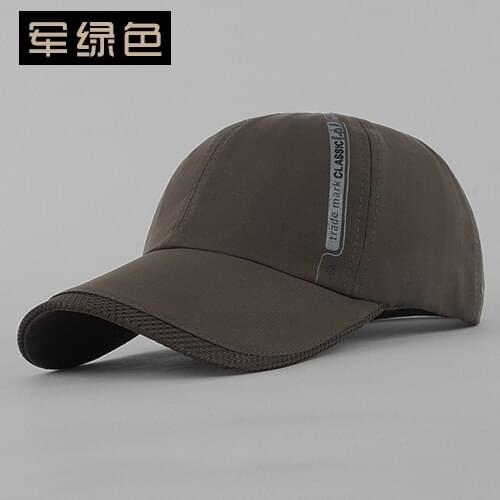 Sun Hat Men Spring and Autumn Outdoor Sports Sun Hat Summer Fashion Baseball Cap Sun Visor Hat
