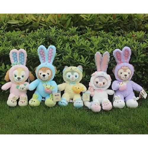 NEW Easter Duffy Bear Shelliemay Stella Lou Rabbit Gelatoni EARS COSTUME Headband Cosplay Plush Adult/Kids Gift 2018