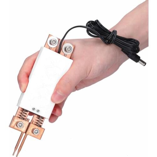 Portable Integrated Type Spot Welding Pen Automatic Trigger Weld Machine Accessory for 18650 Battery