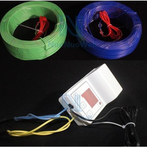 Greenhouse Garden Temperature Controller+Heating Wire Kit Agricultural Nursery Hotline Succulent Flower Plant Keep Warming Cable