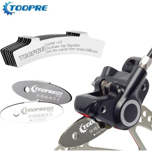 TOOPRE 1pc MTB Disc Brake Pads Adjusting Tool Bicycle Pads Mounting Kit Tools Pads Rotor Brake Bike Repair Spacer Assistant