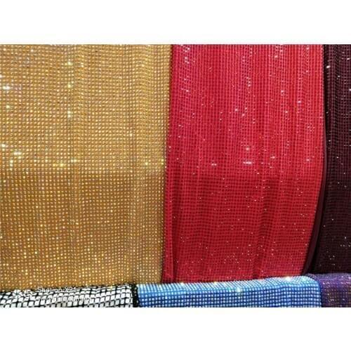 Heavy rhinestones French Tulle Lace Latest BZL-72903 Embroidered Net Lace Luxury rhinstones Lace Fabric