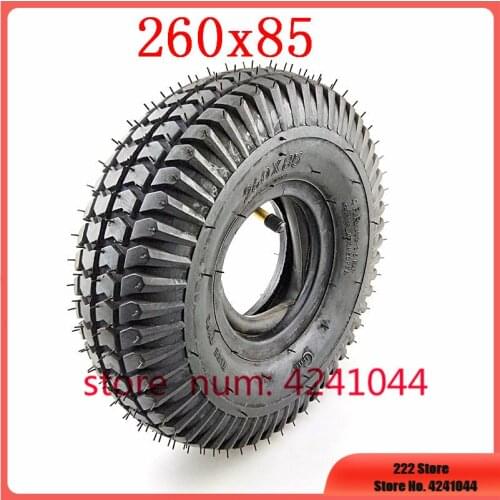High-quality new 260x85 tires 3.00-4 10''x3'' Scooter tyre and inner tube kit fits electric kid gas scooter wheelChair