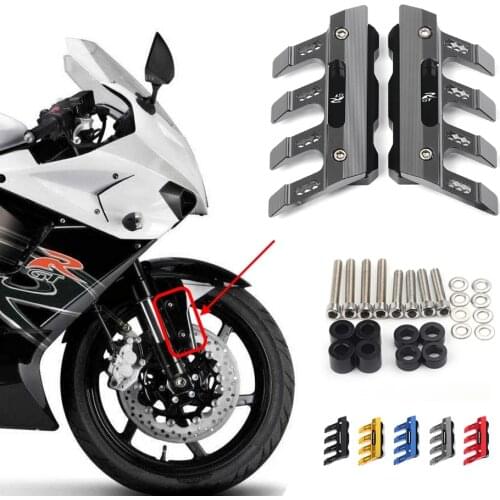 For Hyosung GT125R GT250R GT650R GT650S Motorcycle Mudguard Front Fork Protector Guard Front Fender Anti-fall Slider Accessories