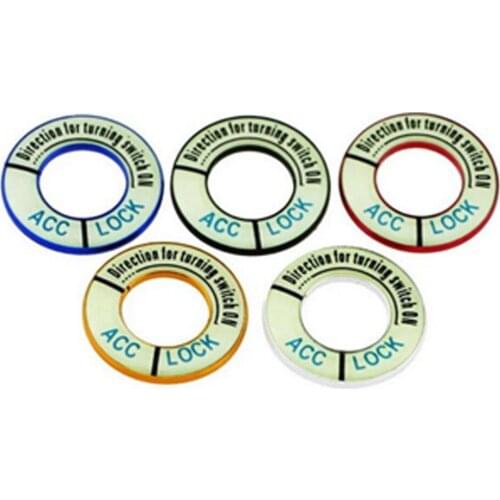 Ignition ring luminous decoration FOR Elysee Peugeot 206 207 2008 4008 5008 Citroen Sega C4L C5 Citroen 408 301 307 508 4008