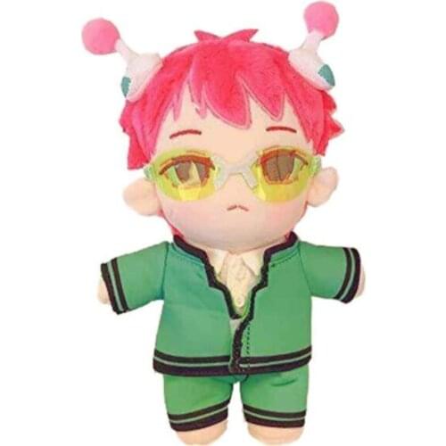 20cm Anime The Disastrous Life Of Saiki K. Saiki Kusuo Cosplay Cute Plush Stuffed Change Dolls Toy Doll Plushie Clothes Gift