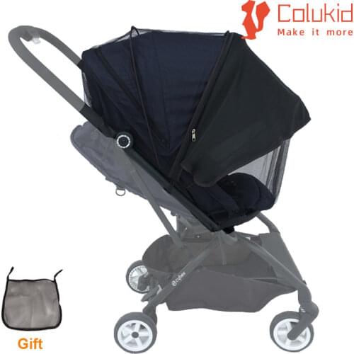 Baby Stroller Accessories Mosquito Net with Sun Shade for Cybex Mios Balios Eezy SS+2 Twist Libelle Beezy Stroller