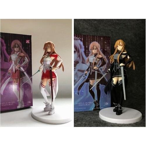 Anime Girl Sword Art Online SAO Asuna Knights of the Blood Alliance Yuuki Asuna Boxed Figure