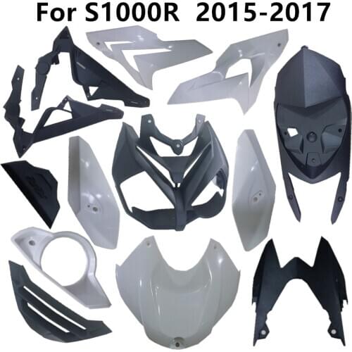 Motorcycle for BMW S1000R 2015-2016-2017 Unpainted Plastic Parts Components Fairing Rear Tail Injection Cowl Case Side Panel