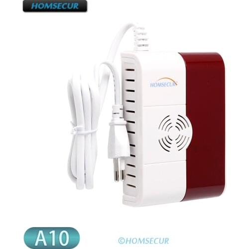 HOMSECUR 433MHz A10 Wireless Gas Carbon Monoxide Detector HOMSECUR For 433MHz Alarm System