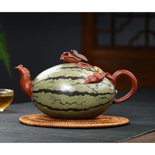 Yixing Boutique tea pot Purple Clay filter Teapots beauty kettle Raw ore Handmade Tea set Customized gifts Large capacity 520ml