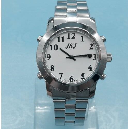 Newly launched Italian Talking Watch for Blind or Low Vison People with Alarm for the Elderly Speaking Quartz
