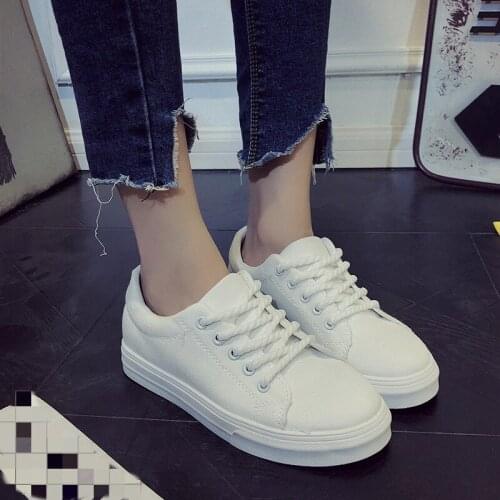 Women Casual Canvas Shoes Flat Summer Fashion Outdoor Breathable Lace Up Solid Platform Round Toe Sneakers Comfortable