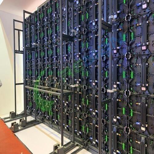 Chinese videos full color matrix led display P10 1/2 scan high brightness led advertising screen outdoor