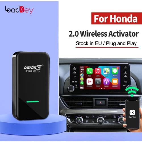 LoadKey & Carlinkit 2.0 CarPlay Wireless Android Auto Activator For Honda Civic CRV Ridgeline Adapter Smart link USB Dongle Kit