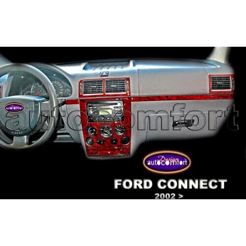 For Ford Connect 2002-2009 Dash Kit, Cockpit Decor, 5D Interior Trim Stickers, Torpedo Coating, Cover, Vehicele, Car Accessory