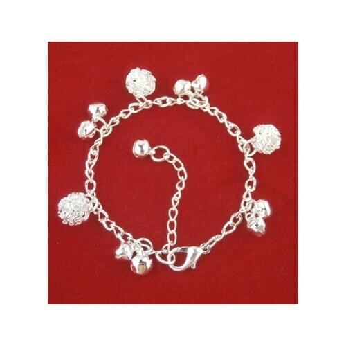 New fashion Bell Alloy Ball Bracelet For Women girl Accessories jewelry wholesale