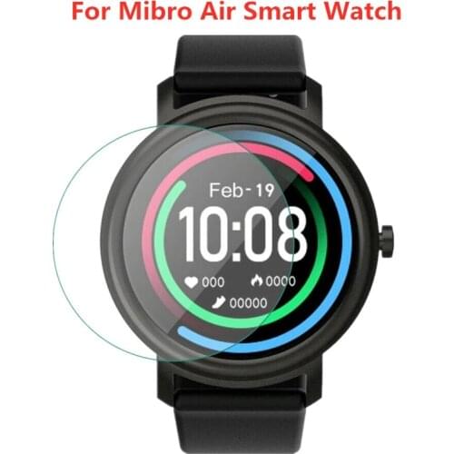 Tempered Glass Film For Mibro Air Smart Watch Full Screen Protector Protective Film For Xiaomi Mi bro Air Accessories