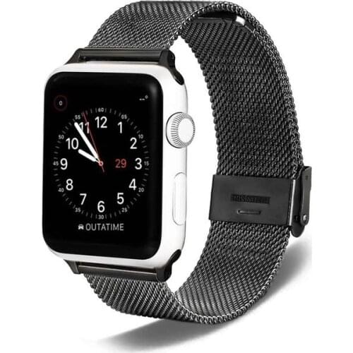For Apple Watch 6 SE strap 42mm 44mm Milanese strap bracelet iwatch 4 strap series 6 5 4 3 2 1 Metal strap Watch accessories
