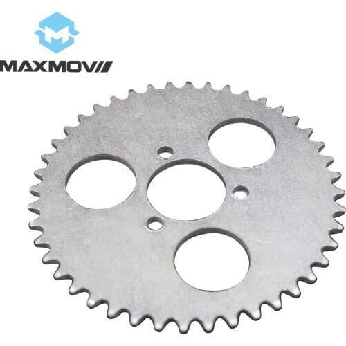T8F 44T Scooter Chain Sprocket Electric/Gas Scooter Rear Sprocket T8F Chain-Plate (Scooter Spare Parts)