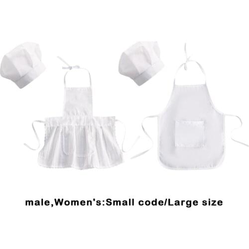Comfortable Skin-friendly Cotton Newborn Photography Photo Prop Studio Shoots Picture Chef Apron Set Costume Party Clothes