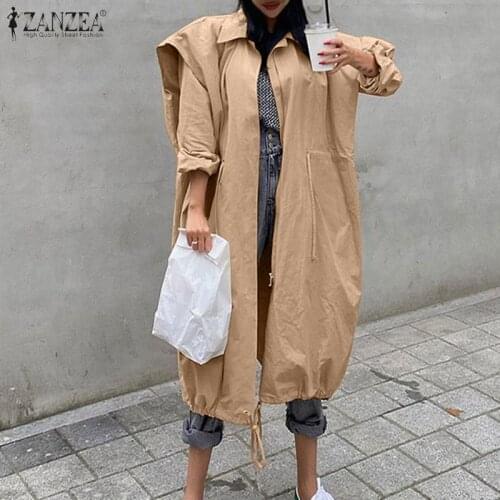 Женские плащи ZANZEA China At AliExpress