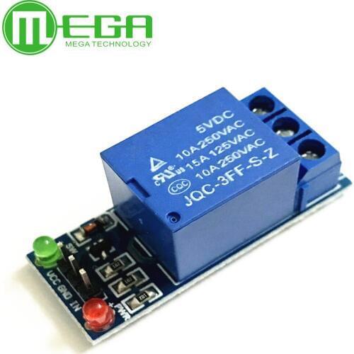 10PCS/LOT 1 Channel 5V Relay Module 1 Channel Relay Module for SCM Household Appliance Control