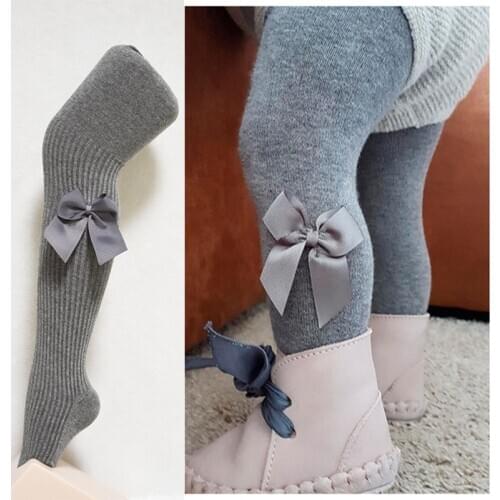 12 Colors.Spring Autumn Girls Kids Toddler Candy Colors Bow Pantyhose Ballet Dance Tights.Children Hosiery Stockings Lovely Pant