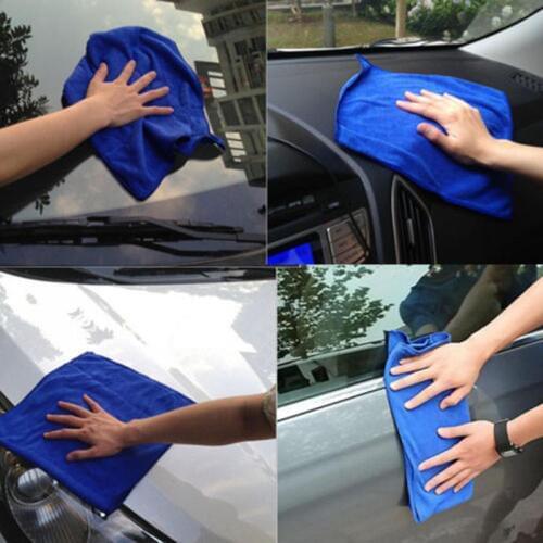 2PCS Car Care Polishing Wash Towels Plush Microfiber Washing Drying Towel Strong Thick Fiber Car Cleaning Cloth Washing